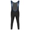 ACSUSS Mens Cycling Bib Pants Sleeveless Bodysuit Open Front Mesh Patchwork Riding Bicycle Tights Blue M view 1