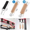YCHLCHL Wooden Pull Up Grips and Balls, Atomic Rock Climbing Holds Training Set,Grip Strength Trainer,Ninja Warrior Obstacle Course Handles and Rope.(Suit L) view 4