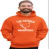 Go All Out 3X-Large Orange Mens The Chicken Whisperer Sweatshirt Hoodie view 1