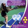 Park & Sun Sports Wooden Pickleball Paddle Set: Includes Two 15 in. Wooden Paddles, 3 Yellow Pickleballs, and Equipment Bag view 2