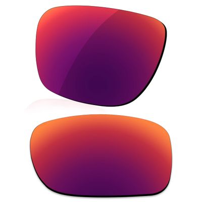 LenzReborn Polarized Lens Replacement for Oakley Hijinx Sunglass - Royal Purple - Polarized Mirrored