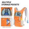 Hydration Pack,Hydration Backpack with 2L Hydration Bladder Lightweight Running Water Backpack for Women Men Kids (Orange) view 3