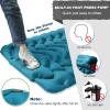 MEETPEAK Camping Sleeping Mat, Inflatable Sleeping Pad Foot Press Lightweight Camping Pad for Backpacking Hiking Traveling, Durable Waterproof Air Mattress Compact Camping Pad view 3