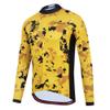 Uriah Men's Cycling Jacket Long Sleeve Reflective Yellow Gold Size XXL(CN) view 1
