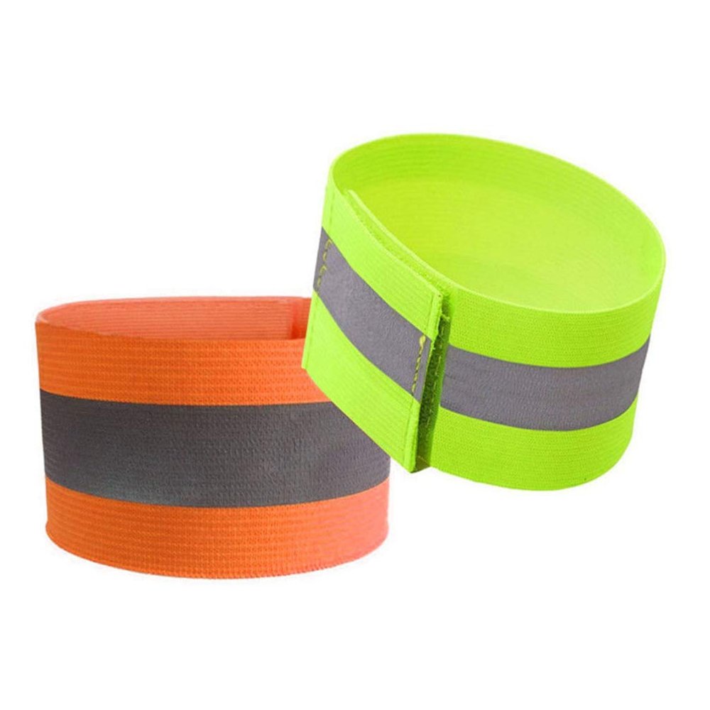 FAVOMOTO Reflective Wristband Set Running Gear Reflective Ankle Bands Safety Bands Tape Straps