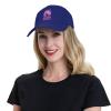 BASTU Just A Girl Who Loves Cats Baseball Cap for Men Women Dad Hat Classic Adjustable Golf Hats Blue view 4
