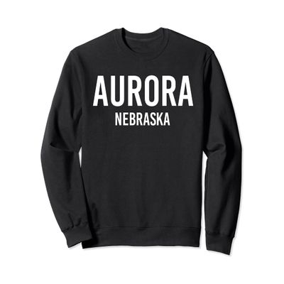 AURORA NEBRASKA NE USA Patriotic Vintage Sports Sweatshirt