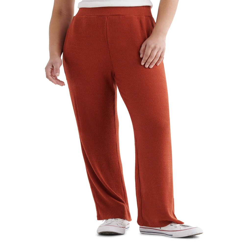 Lucky Brand Women's Wide Leg Crop Pull On Pant, Tandori Spice, Small