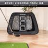 CHAMPKEY Double -Sided Golf Chipping Net with Mat and 12 Foam Balls - Professional Golf Practice Net Ideal for Indoor and Outdoor Training view 3