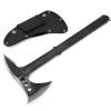 Hitdudu Camping Axe, Survival Throwing Hatchet with Sheath, Tactical Tomahawk with Spike, Nylon Fiber Handle for Outdoor Survival Hiking Camping view 1