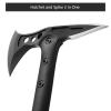 Hitdudu Camping Axe, Survival Throwing Hatchet with Sheath, Tactical Tomahawk with Spike, Nylon Fiber Handle for Outdoor Survival Hiking Camping view 3