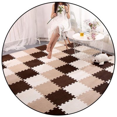 ALGFree Interlocking EVA Puzzle Floor Tiles Mat Flooring Mats Multicolour 30x30cm Carpet Foam Tiles for Fitness Exercise Training Yoga Gym KidsColors Free Combination