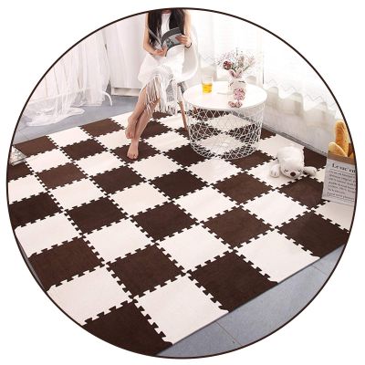 ALGFree Interlocking EVA Puzzle Floor Tiles Mat Flooring Mats Multicolour 30x30cm Carpet Foam Tiles for Fitness Exercise Training Yoga Gym KidsColors Free Combination