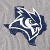 Rice University Official Texas Unisex Adult T-Shirt, Athletic Heather, 5X-Large view 2