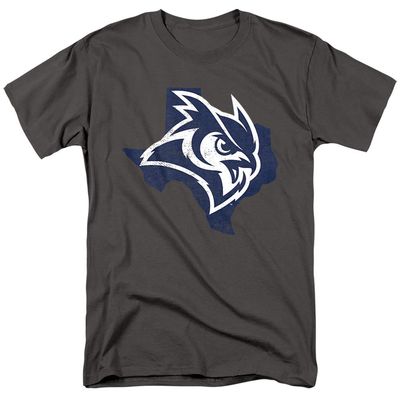Rice University Official Texas Unisex Adult T-Shirt, Charcoal, 5X-Large