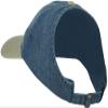 Ashen Fane Women's Washed Cotton Ponytail Baseball Cap, Blue Khaki view 3
