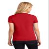 Gildan Women's Heavy Crewneck Cap Sleeve, 2-Pack Navy-Red Large view 3
