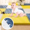 ALGFree Foam Play Mat Carpet Area Rug Soft EVA Interlocking Activity Play Tiles Mat Children Yoga Exercise Jigsaw Puzzle Blocking Board Kids Playmats, Freely Combinable view 2