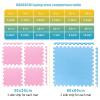 ALGFree Infant Crawling Mat EVA Soft Playmats Foam Puzzle Play Mat for Kids Childrens Toddler Living Rooms Yoga Gym Play Area Interlocking Floor Tiles, Free Combination view 3