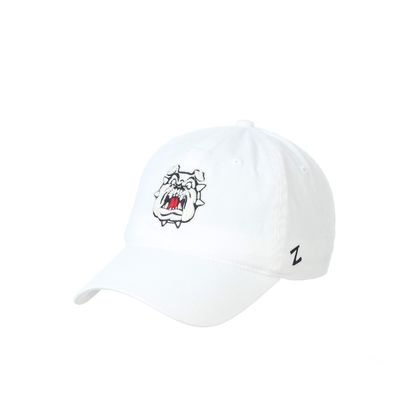 NCAA Fresno State Bulldogs Mens Adjustable Scholarship Hat White, Fresno State Bulldogs White, Adjustable