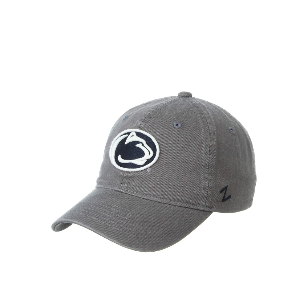 NCAA Penn State Nittany Lions Mens Adjustable Scholarship Hat Charcoal, Penn State Nittany Lions Charcoal, Adjustable, One size