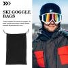BESPORTBLE 10 Pcs Ski Goggle Drawstring Ski Goggle Bags Glasses Sleeve Carrying Pouch Glasses Pouch Carrying Sunglasses Case view 3