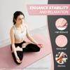 CAMBIVO Yoga Mat for Women Men Kids, 72" x 24" x 6mm Extra Thick TPE Yoga Mat Non Slip, Workout Mat with Carrying Strap for Yoga, Pilates,Stretching,Meditation and Floor Exercises view 4