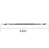 10L0L Brake Cable for Club Car DS 1981-1999 Gas & Electric Golf Cart, Driver and Passenger Side, Replace OEM 1011403 1011125 1016761-01 view 3