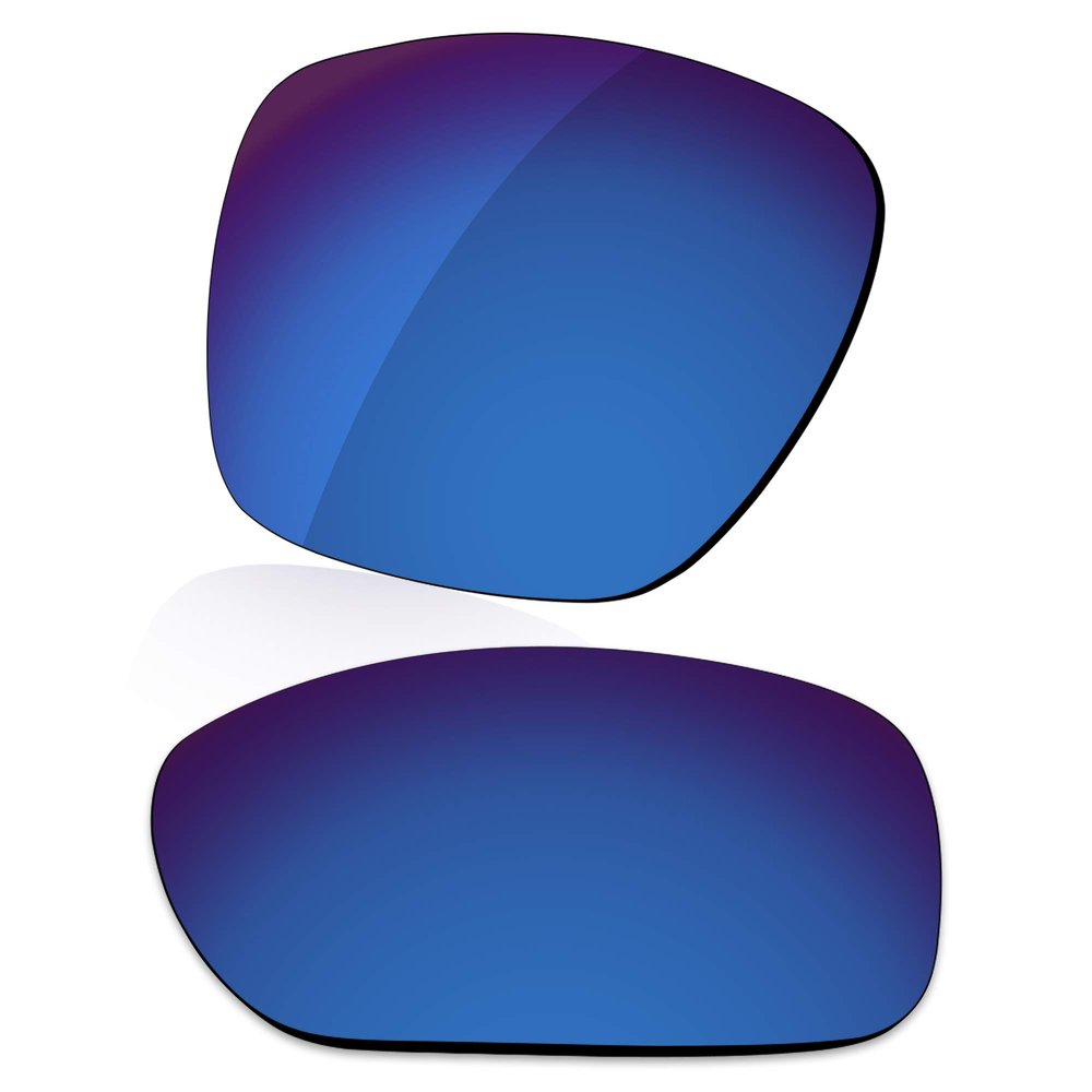 LenzReborn Polarized Lens Replacement for Oakley TwoFace XL OO9350 Sunglass - Navy Blue - Polarized Mirrored