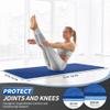 CAMBIVO Pilates Mat for Women Men Kids, 72" x 24" TPE Thick Yoga Mats, 1/3 & 1/4 Inch Yoga Mat Non Slip, Workout Mat with Carrying Strap for Yoga, Meditation and Floor Exercises view 2