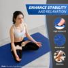 CAMBIVO Pilates Mat for Women Men Kids, 72" x 24" TPE Thick Yoga Mats, 1/3 & 1/4 Inch Yoga Mat Non Slip, Workout Mat with Carrying Strap for Yoga, Meditation and Floor Exercises view 4