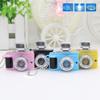BARMI Mini Camera LED Keychain Key Ring Toy with Flashlight Sound Bag Phone Pendant,Perfect Child Intellectual Toy Gift Set Blue view 3