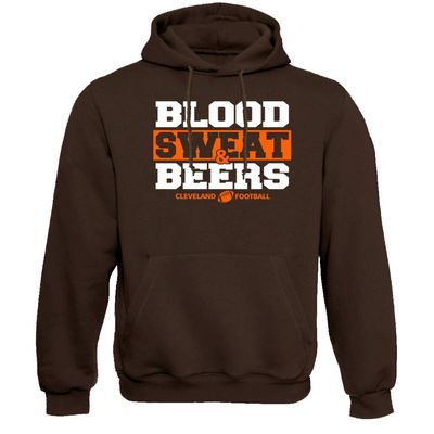 Xtreme Apparrel Cleveland Football Loyal Fans Hoodie (M)