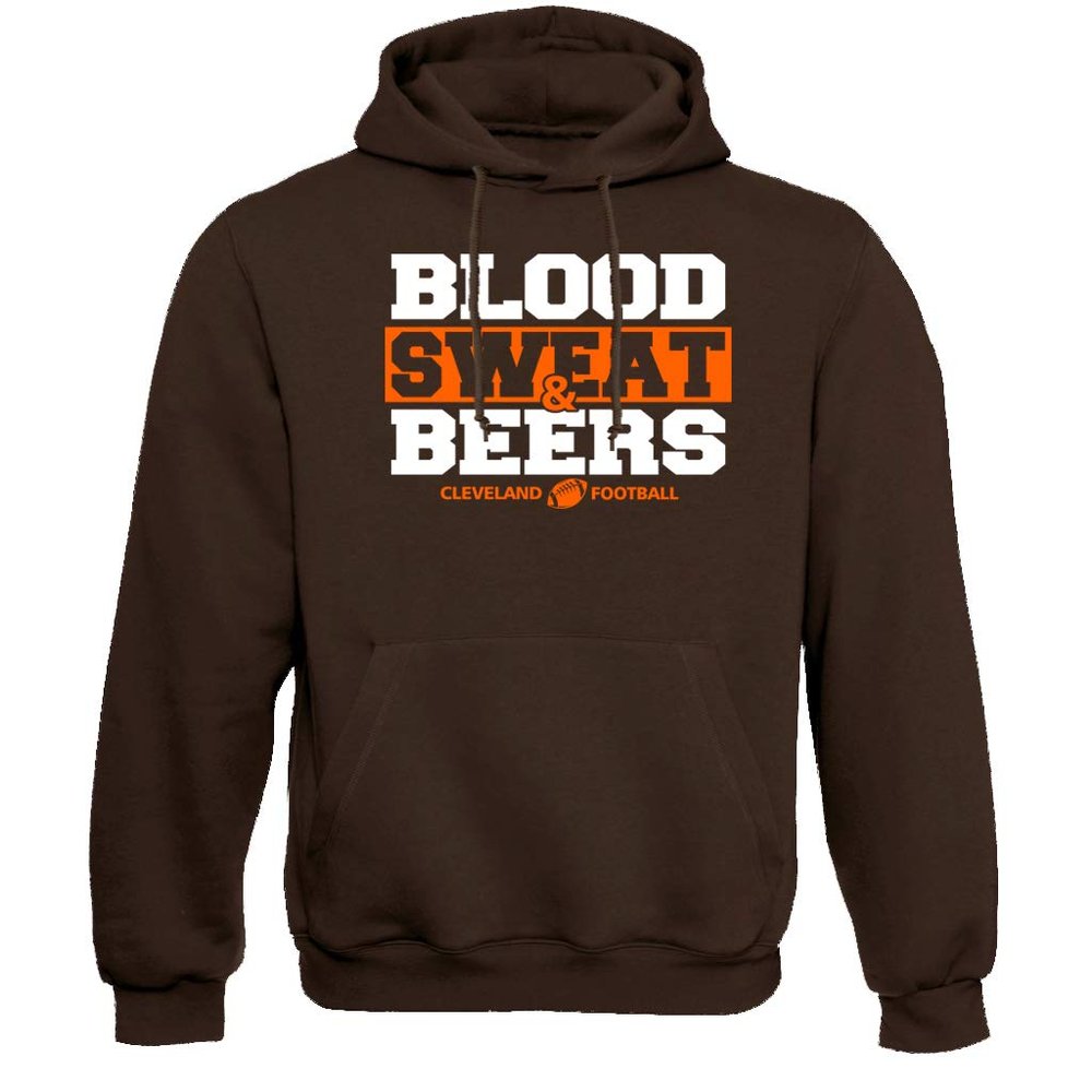 Xtreme Apparrel Cleveland Football Loyal Fans Hoodie (M)