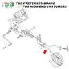 10L0L Golf Cart Brake Cable for EZGO TXT & Medalist 1994-up, Driver and Passenger Side, Replace OEM 70716-G03 70273-G03 70969-G03 view 2