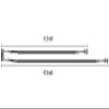 10L0L Golf Cart Brake Cable for EZGO TXT & Medalist 1994-up, Driver and Passenger Side, Replace OEM 70716-G03 70273-G03 70969-G03 view 4