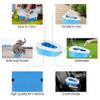 A ARCITON Compact Car Portable Toilet Camping Indoor & Outdoor Commode,Travel Potty,Portable Toilet for Car,Camping,Hiking,Long Road Trips,Traffic jam,Blue view 2