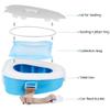 A ARCITON Compact Car Portable Toilet Camping Indoor & Outdoor Commode,Travel Potty,Portable Toilet for Car,Camping,Hiking,Long Road Trips,Traffic jam,Blue view 3