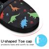 MIXIN Little Kids Boys Indoor House Slip-on Slippers Soft Warm Memory Foam Black 2 3 US view 3
