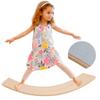 Glintoper 27.5-Inch Wooden Wobble Balance Board - Kid-Friendly Yoga and Body Training Toy view 1