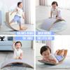 Glintoper 27.5-Inch Wooden Wobble Balance Board - Kid-Friendly Yoga and Body Training Toy view 2