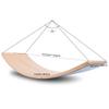 Glintoper 27.5-Inch Wooden Wobble Balance Board - Kid-Friendly Yoga and Body Training Toy view 3