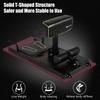 ARLIME Sissy Squat Machine, Multifunctional Squat Machine w/ Sit-ups, Lean Backs, Waist Twisting, Back Training, Push-ups, Planks, 8-in-1 Folding Exercise Equipment for Home Gym, Black view 4