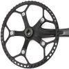 CYSKY Single Speed Crankset MTB Crankset 53T 170mm Crank Arm 130 BCD Mountain Bike Crankset IXF Crankset for Single Speed Bike, Road Bicycle, Fixed Gear, Fixie, Dahon (Square Taper, Black) view 3