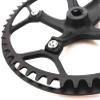 CYSKY Single Speed Crankset MTB Crankset 53T 170mm Crank Arm 130 BCD Mountain Bike Crankset IXF Crankset for Single Speed Bike, Road Bicycle, Fixed Gear, Fixie, Dahon (Square Taper, Black) view 4