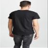 Calvin Klein Men's Cotton Stretch Undershirt Packs, 3 Black-Crewneck, Medium view 3