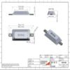 AnodeFactory By Corrosion Group Since 1989 Anode for Hull, Rudder pr timtab (Aluminum, 3.3lb) view 2
