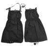FAVOMOTO Breathable Skiing Snow Gaiters for Hiking and Climbing One Leg Protectors Black Lightweight Oxford for Outdoor Adventures view 3