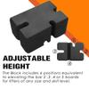 Bench Press Block Press Blocks Boards, Adjustable 2-5 Bench Board, Home Gym Workout Fitness Accessories for Increase Your Bench Press (Large) view 4