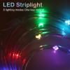 Led Lights Basketball Hoop,Remote Control Basketball Rim LED Light,Super Led light with 16 Colors , Waterproof,Super Bright to Play at Night Outdoors ,Good Gift for Kids Training and playing at night view 3